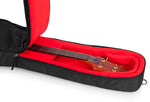 Gator Cases GT-BASS-BLK Transit Series Bass Guitar Gig Bag with Charcoal Black Exterior by Gator Cases