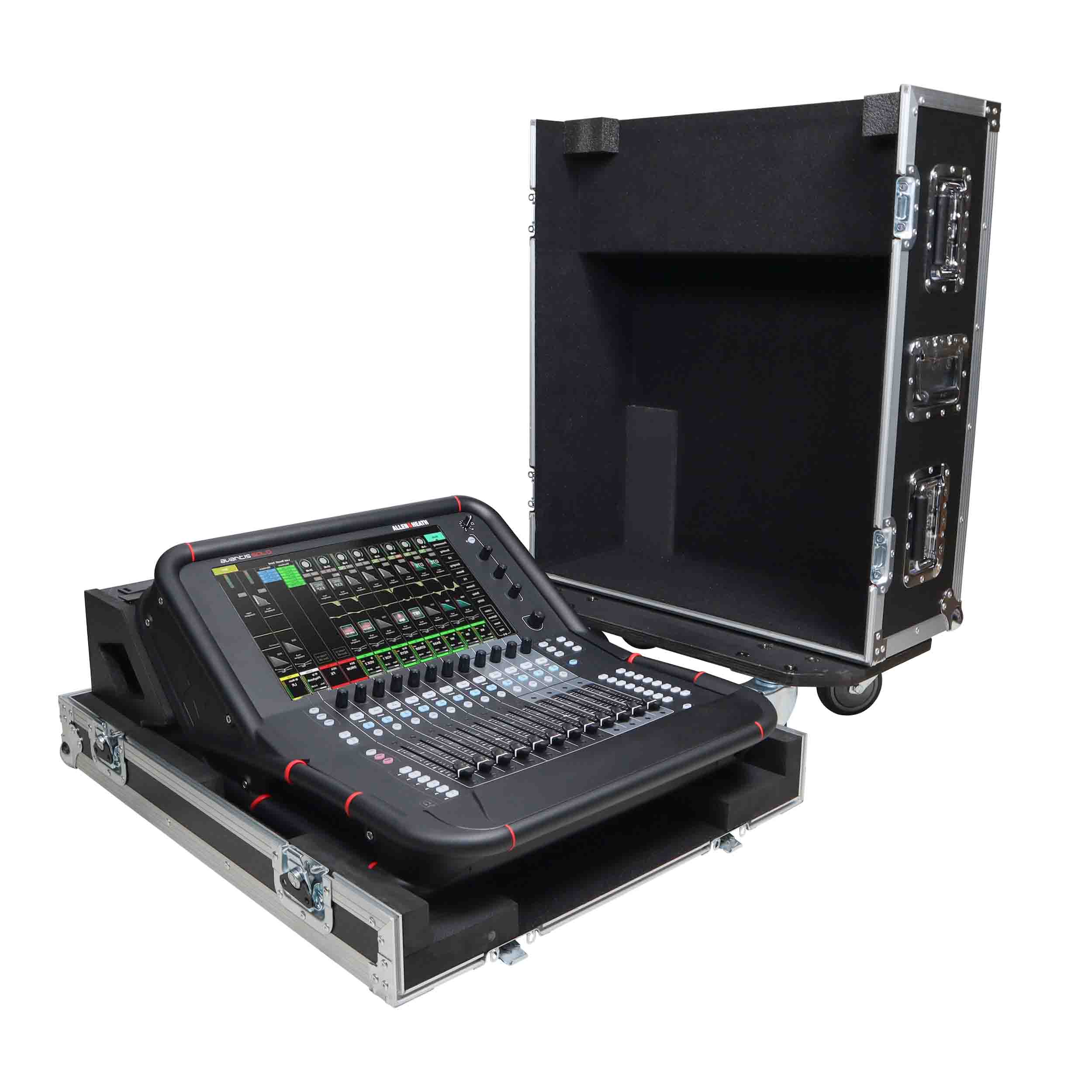 ProX XS-AHAVANTISSOLODHW, ATA Digital Audio Mixer Flight Case for Allen and Heath AVANTIS SOLO Console