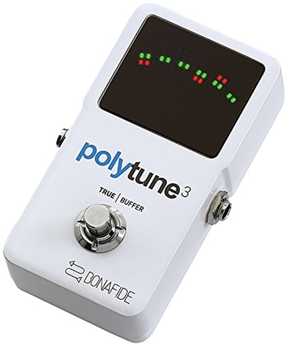 B-Stock: TC Electronic PolyTune 3 Polyphonic LED Guitar Tuner Pedal w/Buffer