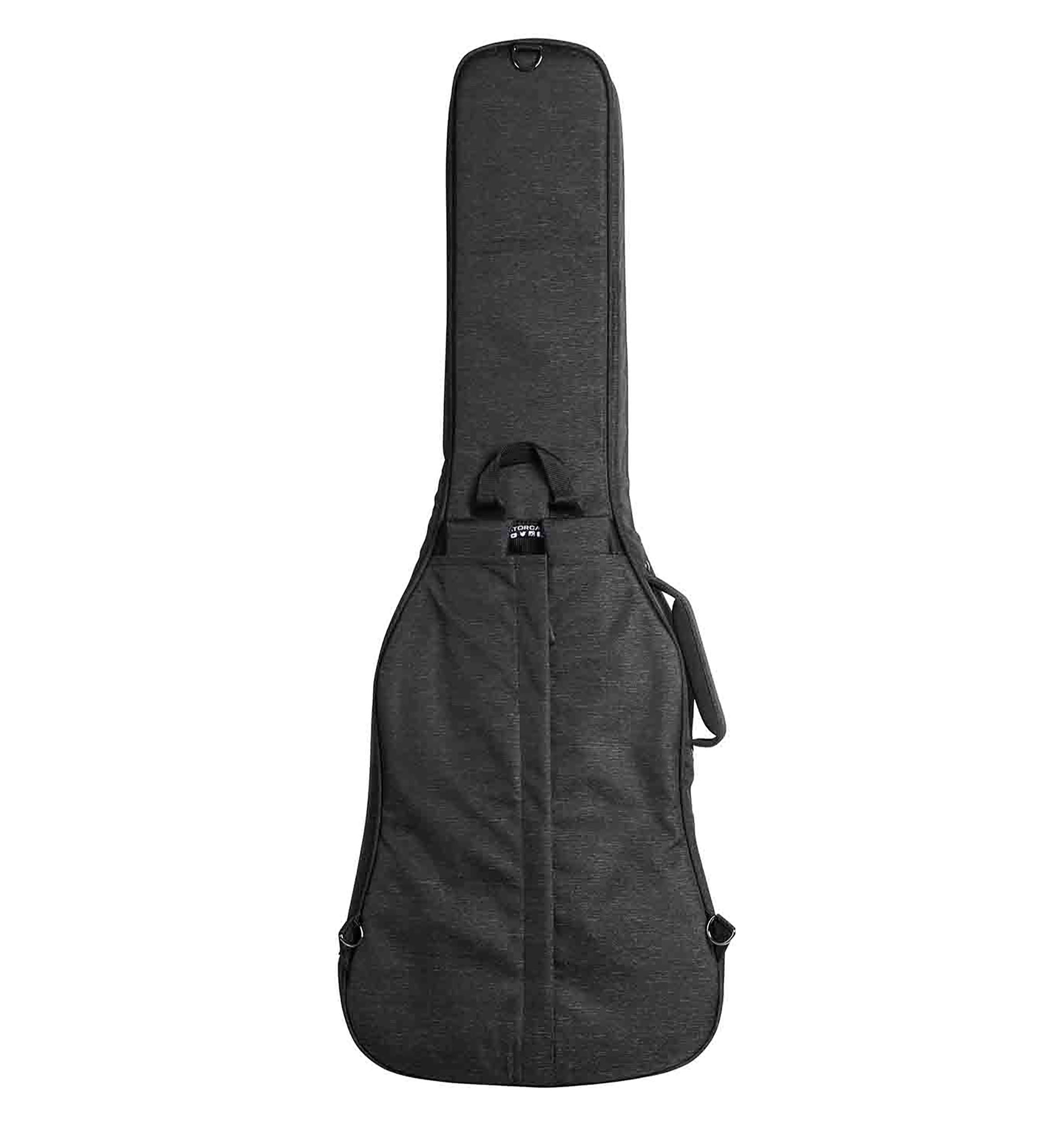 Gator Cases GT-BASS-BLK Transit Series Bass Guitar Gig Bag with Charcoal Black Exterior by Gator Cases