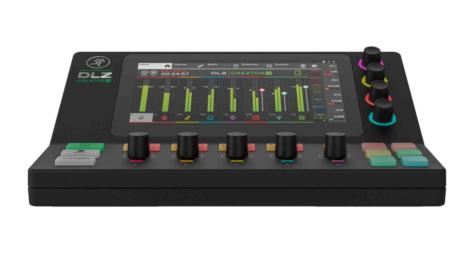 Mackie DLZ Creator XS Compact Adaptive Digital Mixer for Podcasting and Streaming by Mackie