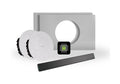 Shure 712M B-V Ecosystem DJ Package Including 1 MXA710-2FT Linear Microphone, 1 IMX-RM8-SUB5, 2 MXN5W-C Ceiling Loudspeaker + 2 Tile Bridge by Shure