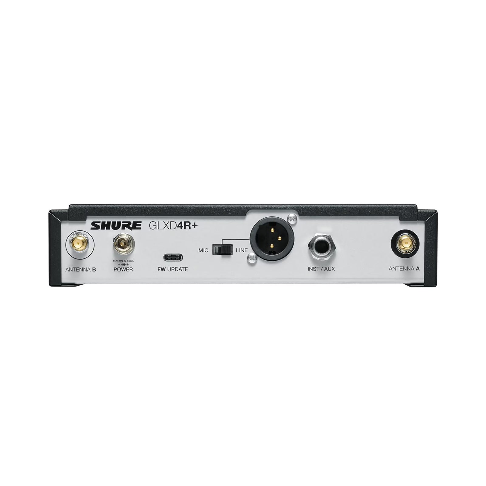 Shure GLXD24R+/B87A-Z3 Digital Wireless Rack System with BETA 87A Vocal Microphone by Shure