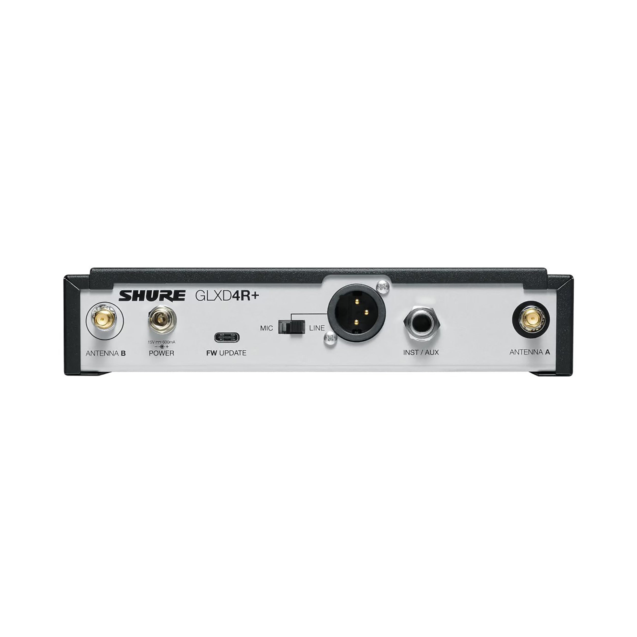 Shure GLXD24R+/B87A-Z3 Digital Wireless Rack System with BETA 87A Vocal Microphone by Shure