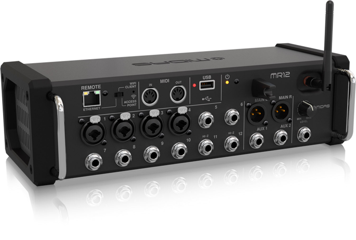 B-Stock: Midas MR12, 12 Input Digital Mixer for iPad/Android Tablets