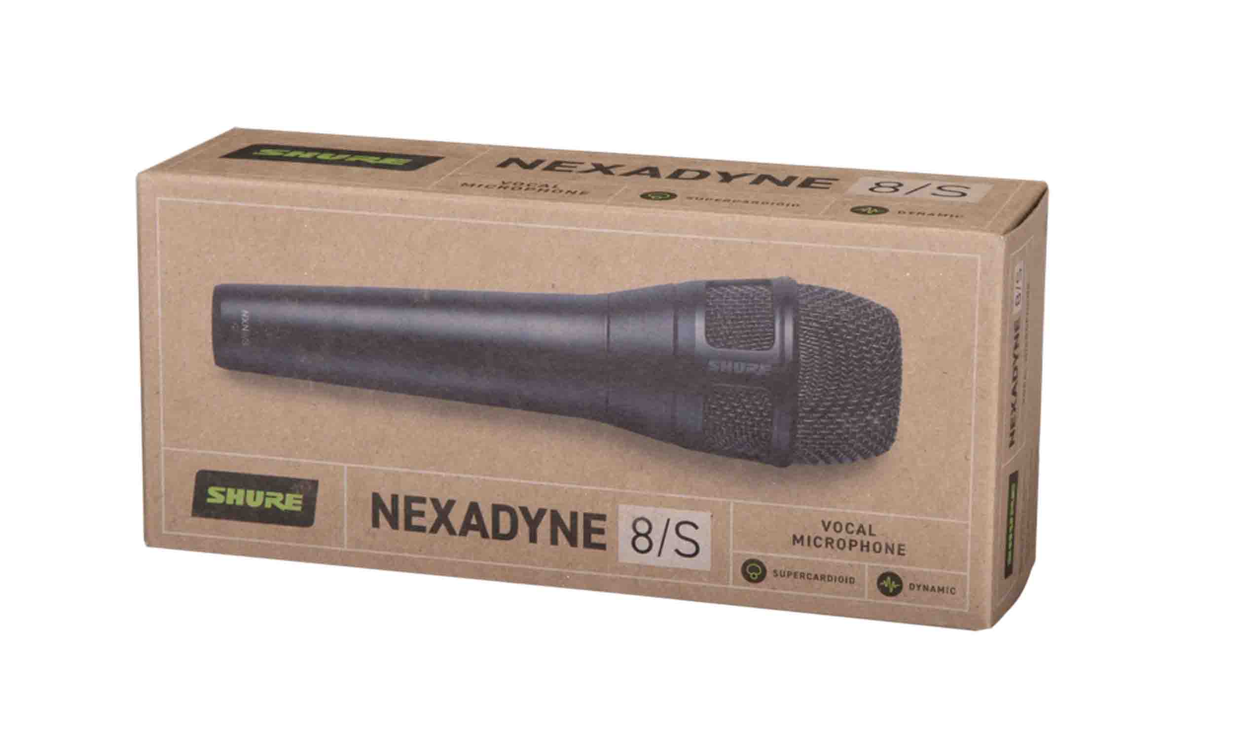 Shure Nexadyne Dynamic Vocal Microphone - Black by Shure