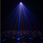 Eliminator Lighting Furious Three RGUV, Party Light with Moonflower, Wash, and Laser Effect by Eliminator Lighting