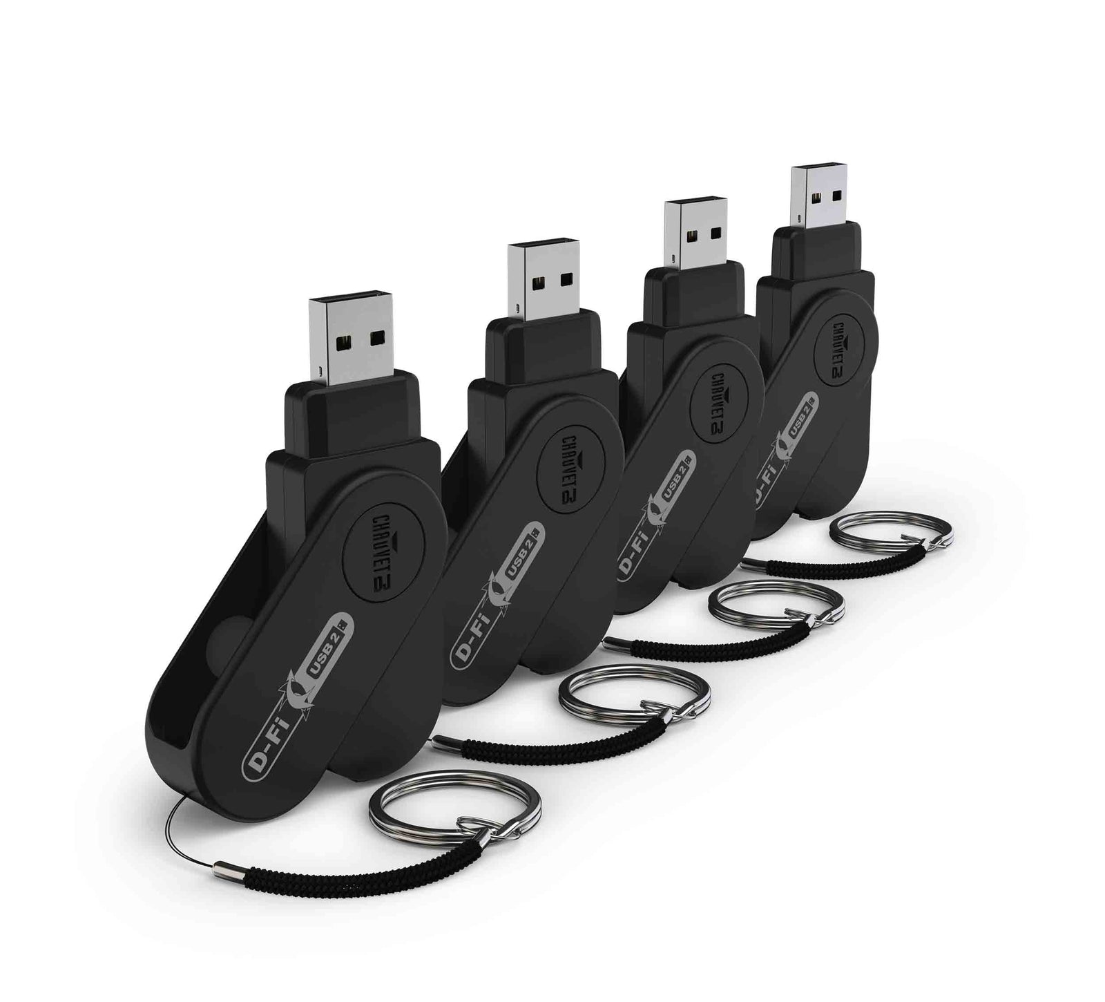 Chauvet DJ DFIUSB2X4 D-Fi USB Transceiver 4 pack 2 X 4 by Chauvet DJ