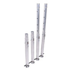 ProX XSQ-2848X4, Set of Four StageQ Platform Telescoping Legs 28-to-48-Inch Height Adjustable Legs Only by ProX Cases