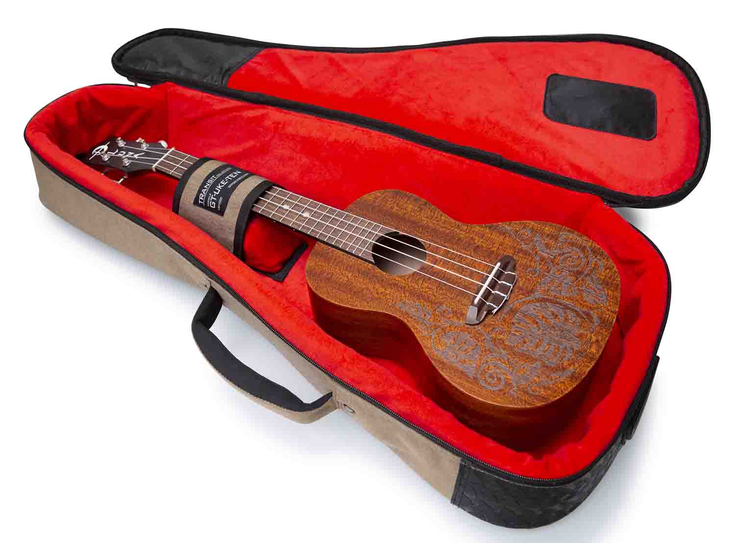 Gator Cases GT-UKE-TEN-TAN Transit Guitar Gig Bag for Tenor Ukulele by Gator Cases