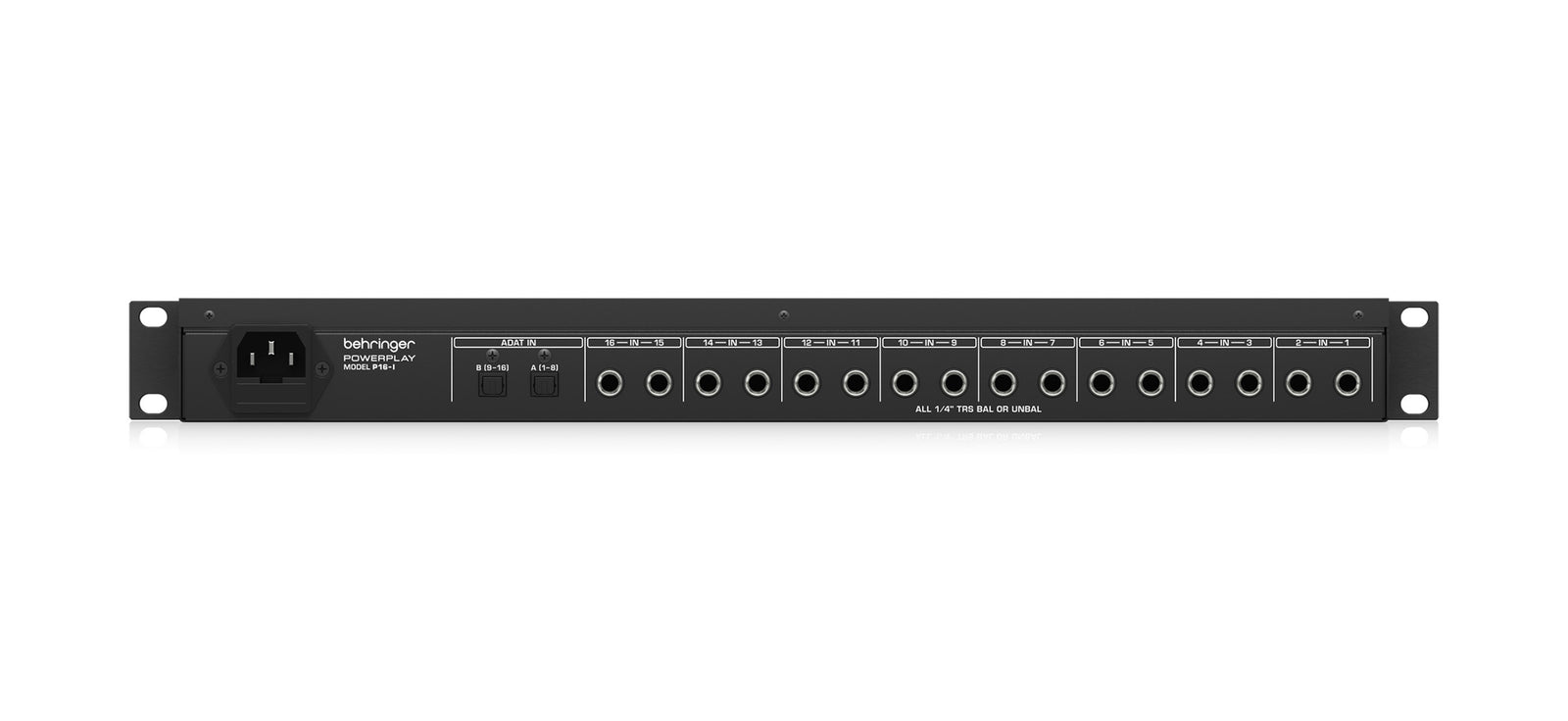 Behringer Powerplay P16-I, 16-Channel 19-Inch Input Module with Analog and ADAT Optical Inputs by Behringer