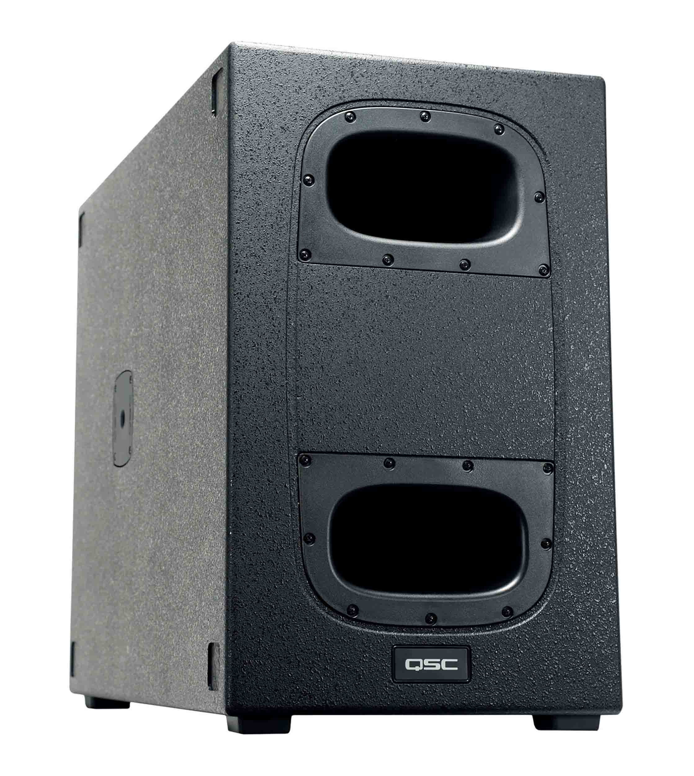 Open Box: QSC KS212C Powered Subwoofer 3,600W Dual 12 Inch Cardioid Directional