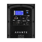 Avante Audio A15X, Achromic X Series 15-Inch 2-Way Active Loudspeaker - Black by Avante