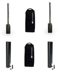 dB Technologies ES1203DPTCESTOP Portable Stereo Sound System DJ Package with Design Pole and Cover - Back by DB Technologies