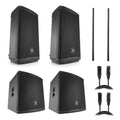 JBL EON712 PA Speaker Package with EON718S Powered Subwoofer, Speaker Pole and Mic Cable by JBL