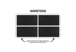 ADJ WMST2X2, Frame Trim Kit for 2x2 WMS Series Video Wall by ADJ
