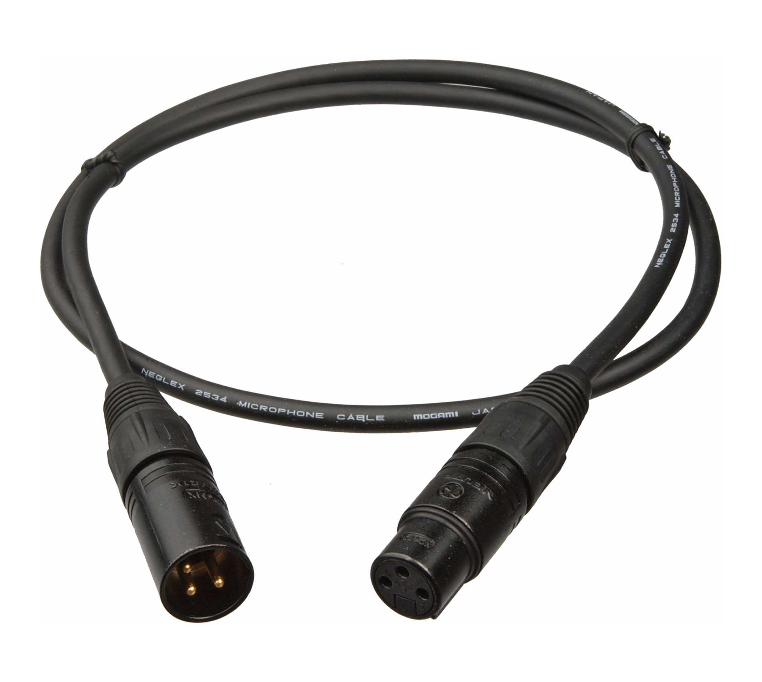 Mogami Studio Patch Cable with XLR Male to XLR Female Connectors