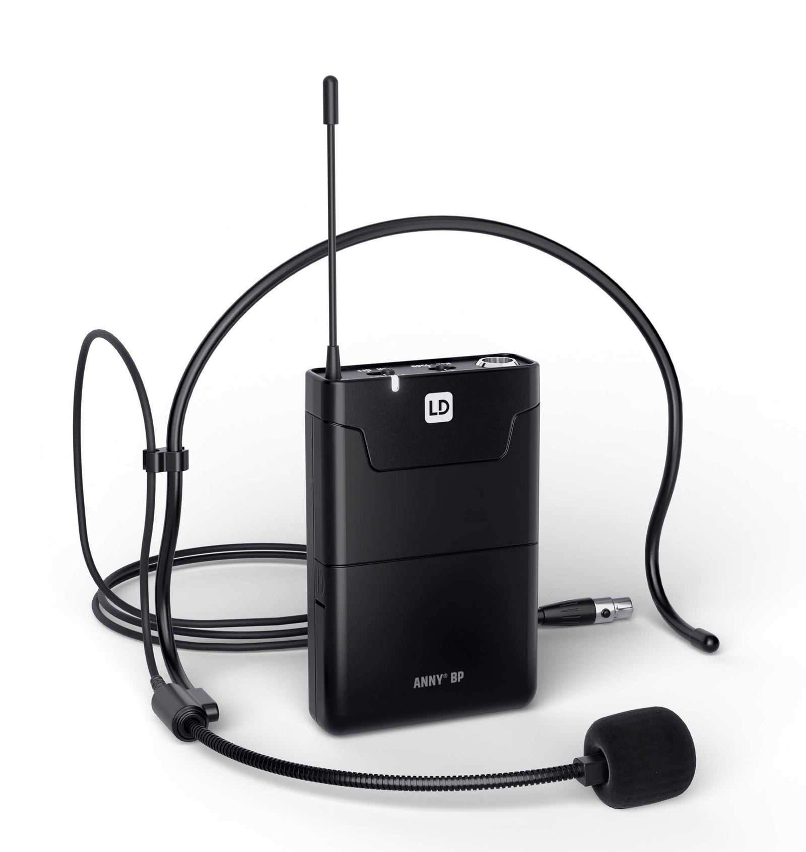 LD System ANNY 10 BPH2 B5.1, 10" Portable Battery-Powered Bluetooth PA System with Mixer and 2x Headset Microphones Including Bodypacks by LD Systems