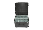 SKB Cases 3i-2222-12DT, iSeries Waterproof Case with Think Tank Photo Dividers - Black by SKB Cases