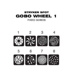 Eliminator Lighting Stryker Spot, 150W LED Spot Moving Head Luminaire by Eliminator Lighting