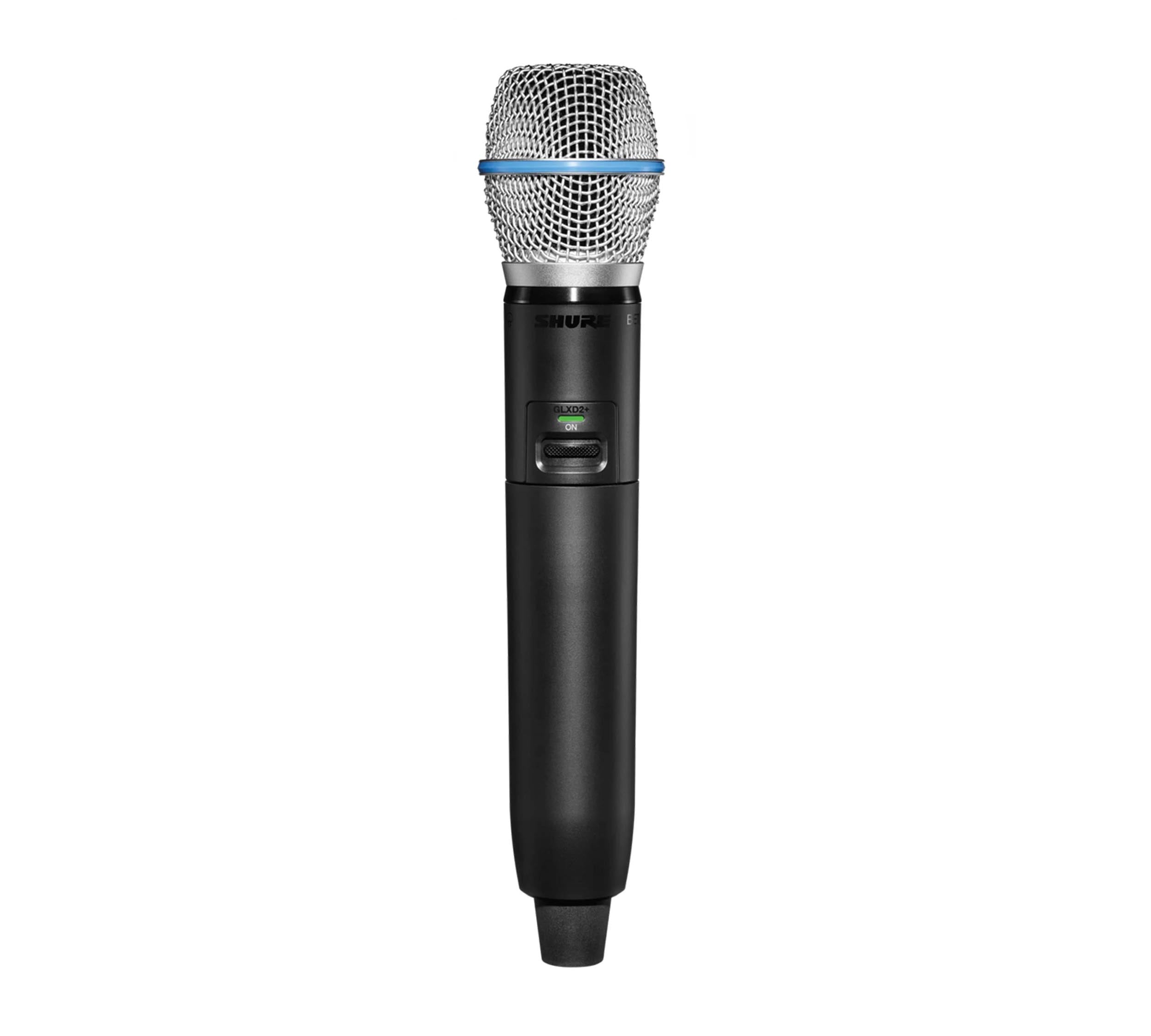 B-Stock: Shure GLXD24+/B87A-Z3, Digital Wireless Handheld System with BETA 87A Vocal Microphone