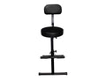 ProX X-GIGCHAIR-MK2 Operators Gig Chair Portable Adjustable Padded Foam Velvet Covered 13" Seat by ProX Cases