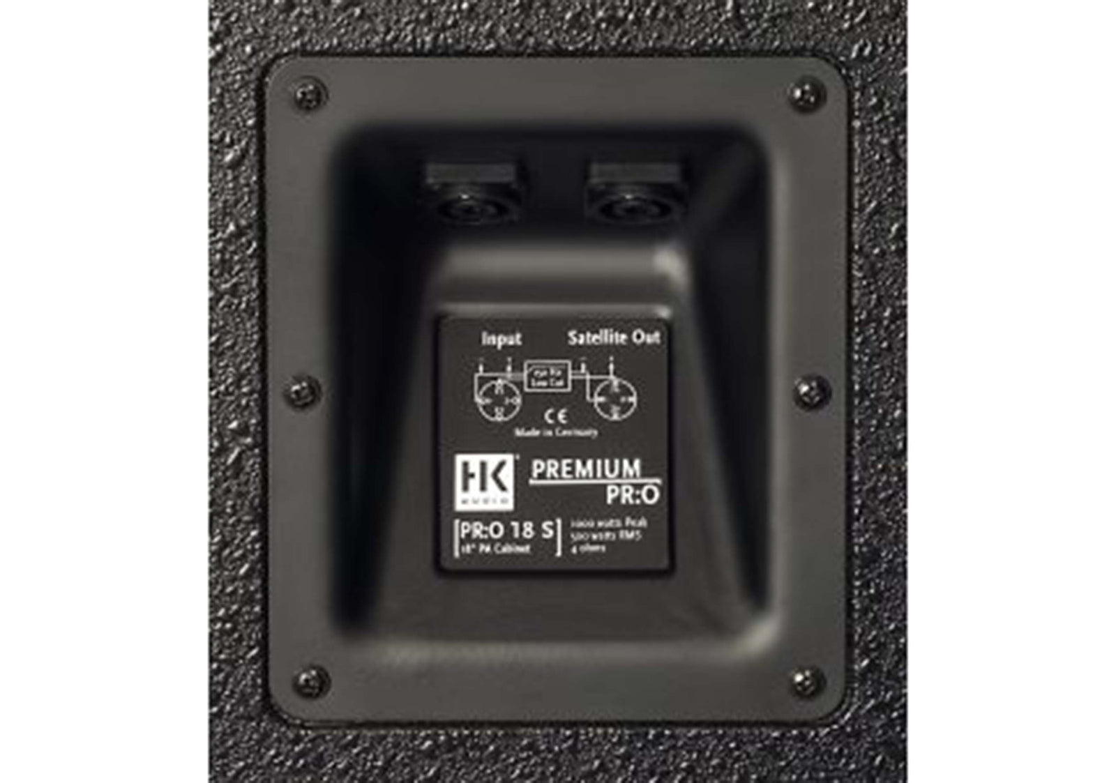 HK Audio PREM-PR:O 18 S, 18" Passive Subwoofer - 1000 Watt by HK Audio