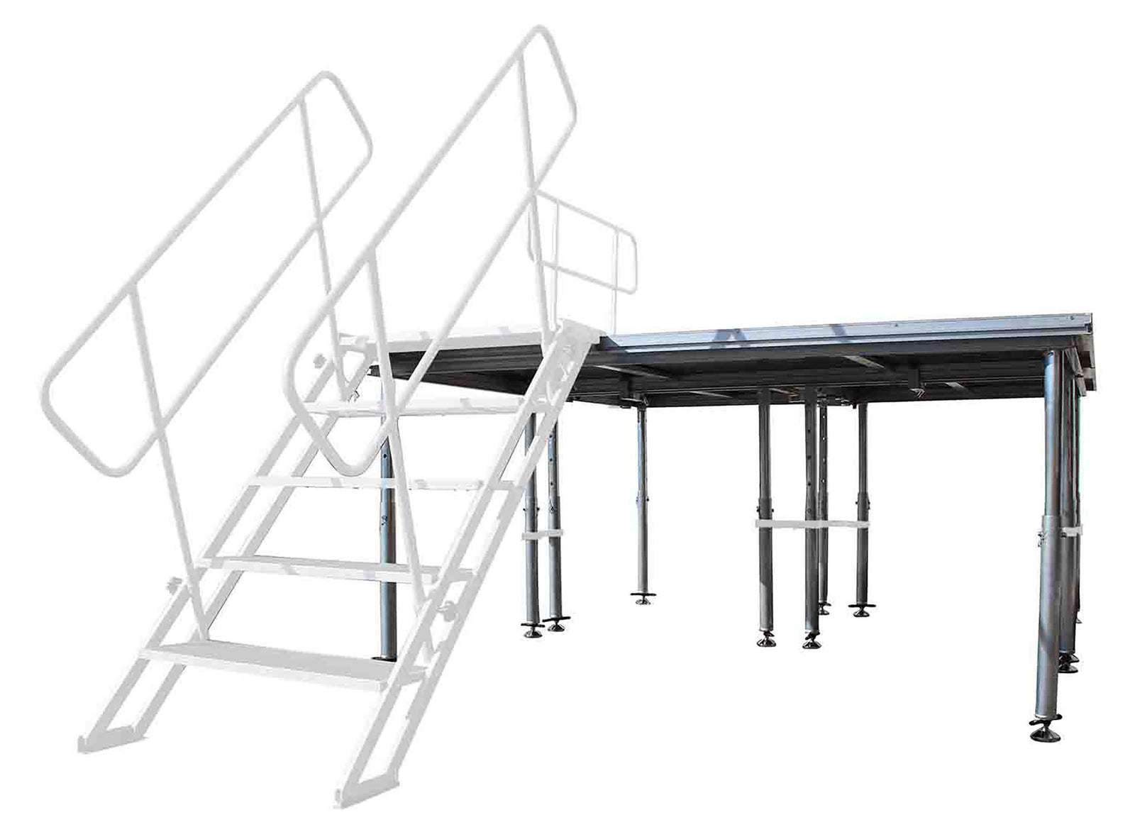 ProX XSQ-4X4MK2 StageQ 4' x 4' Single Stage Unit by ProX Cases