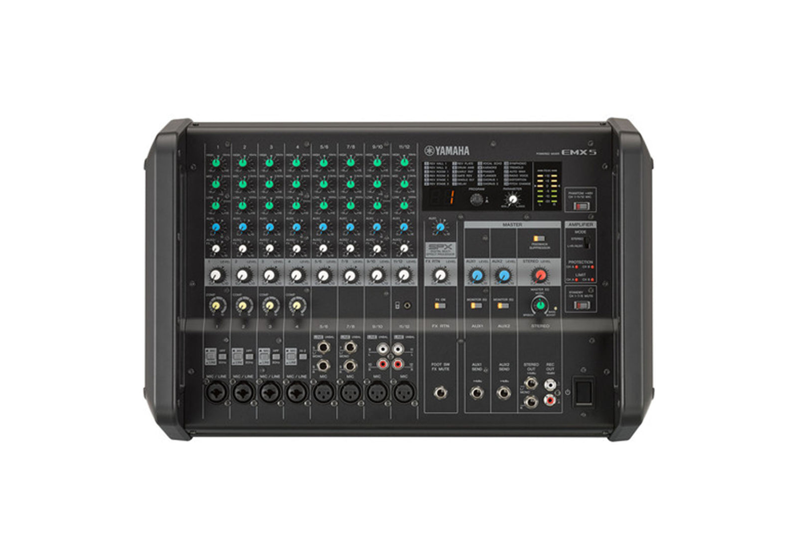 Yamaha EMX Series 12-Input Powered Mixer by Yamaha