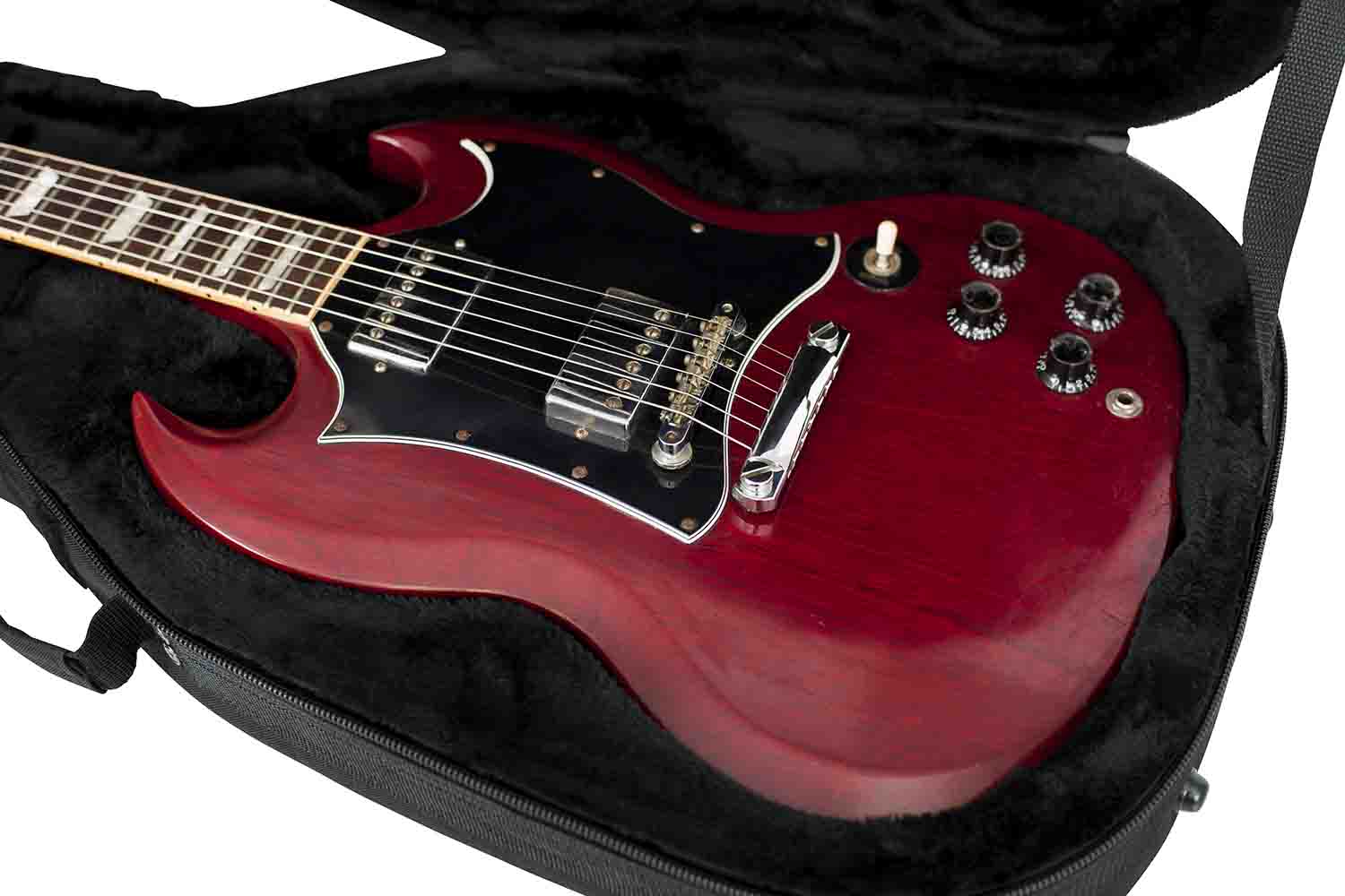 Gator Cases GL-SG Rigid EPS Polyfoam Lightweight Guitar Case for Solid-Body Electrics Gibson SG by Gator Cases