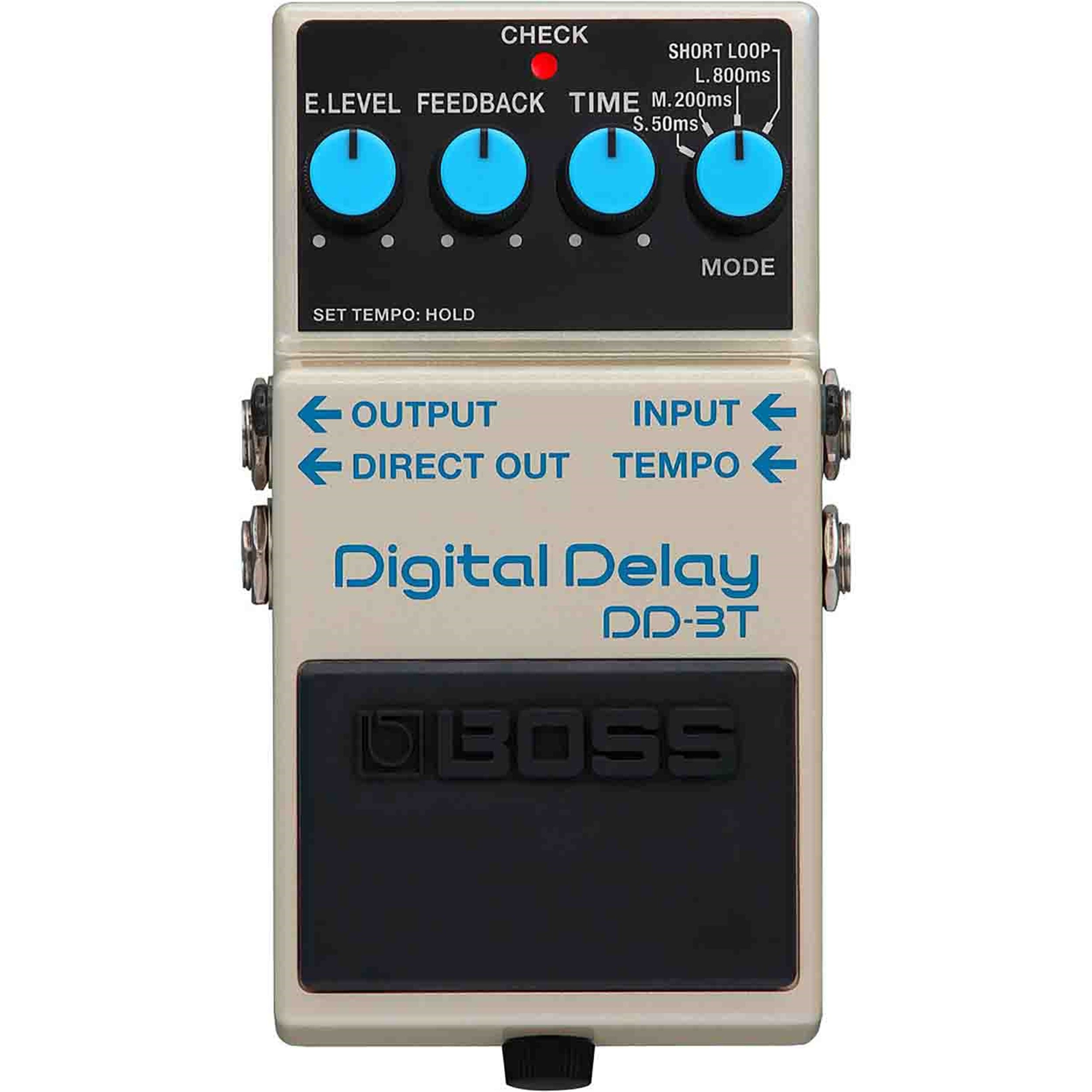 Boss DD-3T, Digital Delay Pedal for Electric Guitar