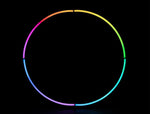 ADJ Pixie Curve 60, Curved LED Strip with Wired Digital Communication Network - 3.3 Ft by ADJ