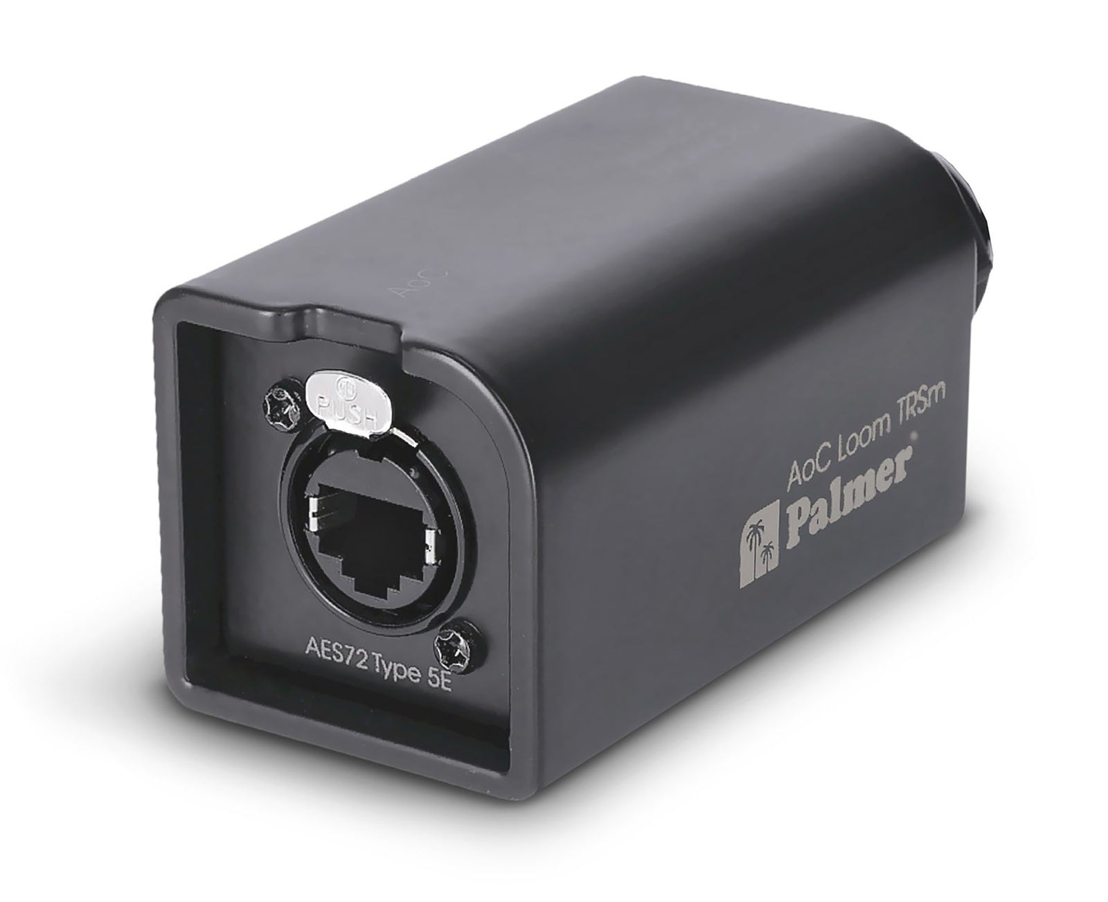 Palmer PAOCLTRSM, Audio over Cat Loom from Ethercon to 4 x 6.3 mm TRS Jack by Palmer