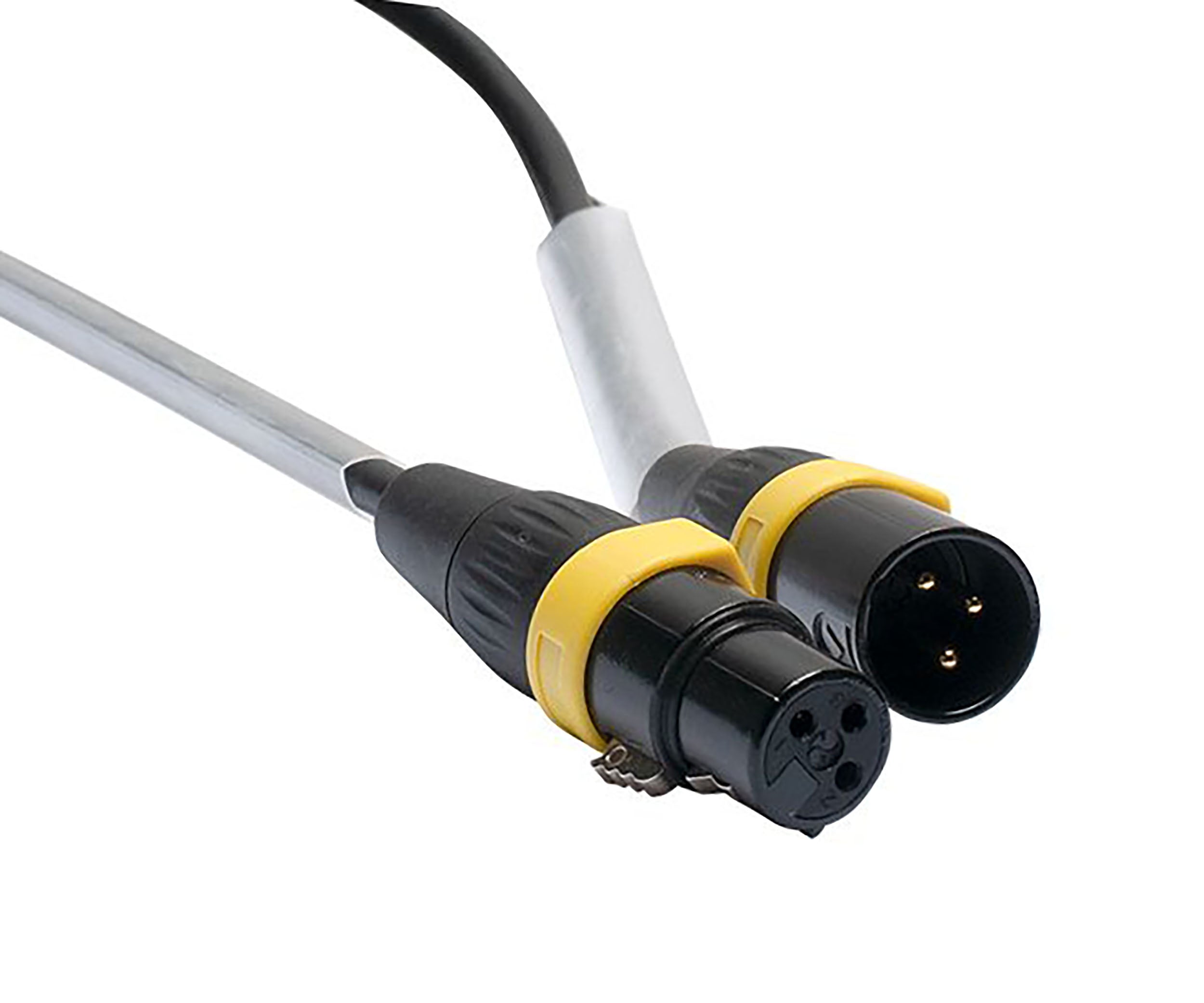Accu-Cable AC3PDMX10PRO, Pro Series 3-Pin Male to 3-Pin Female Connection DMX Cable - 10 Ft by Accu Cable