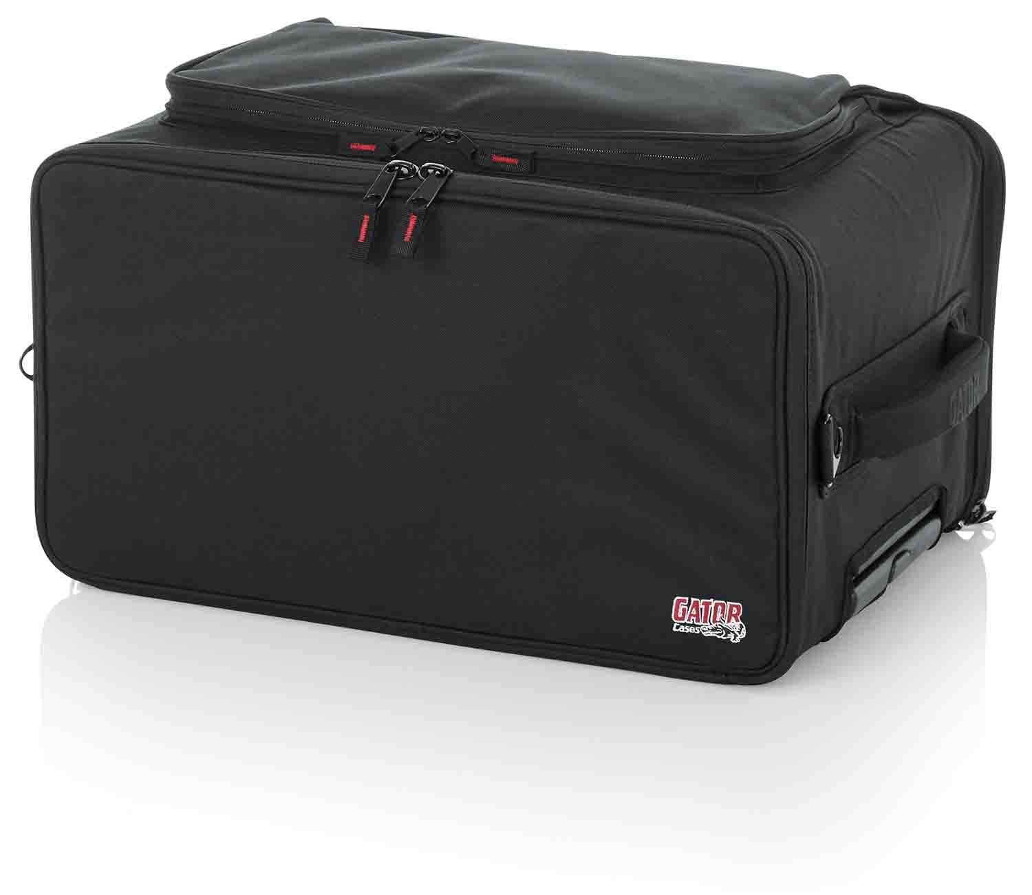 Gator Cases GR-RACKBAG-4UW, 4U Lightweight Rolling Rack Bag with Tow Handle and Wheels by Gator Cases