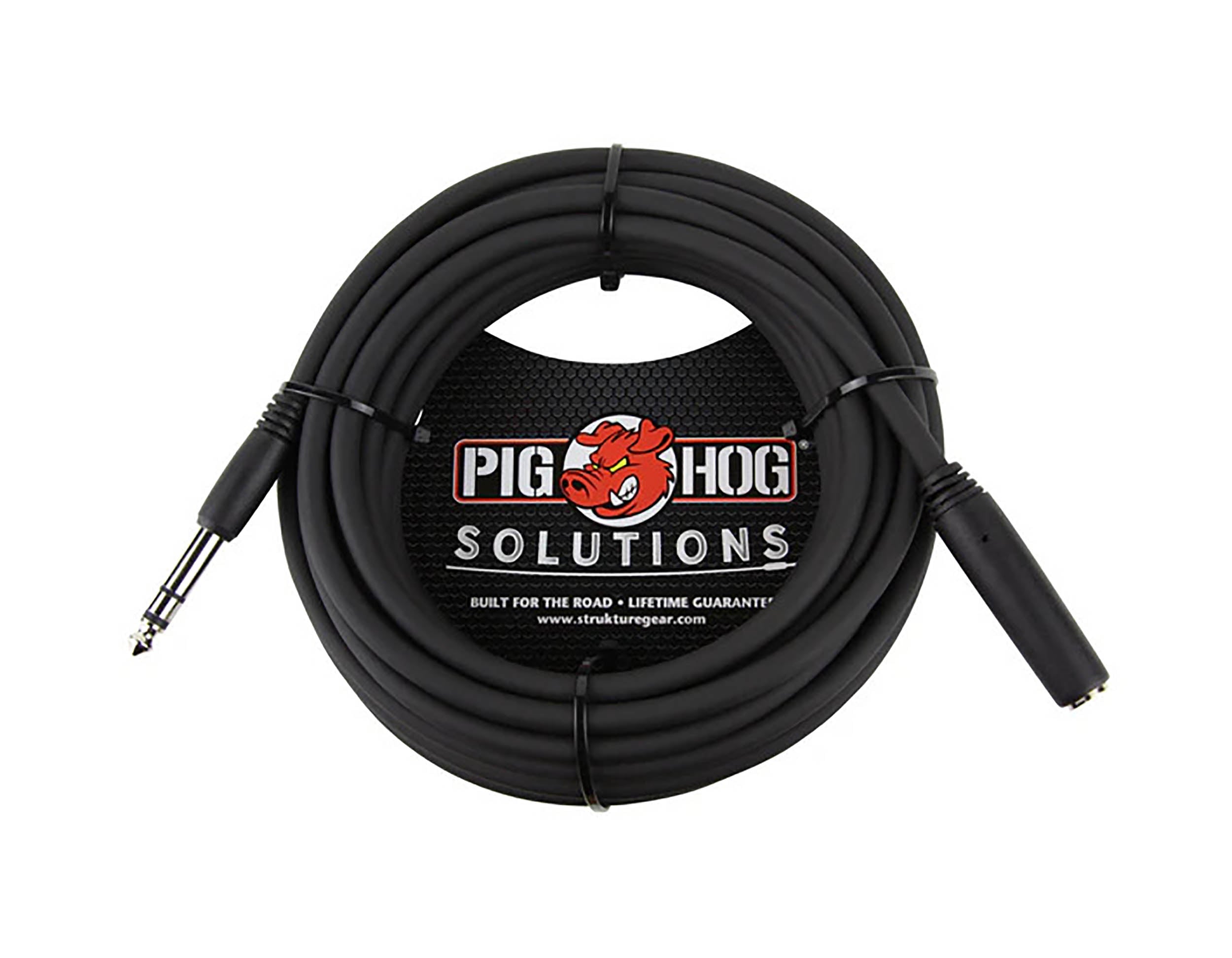 PIG HOG PHX14-25, 1/4" Headphone Extension Cable - 25 Ft by PigHog