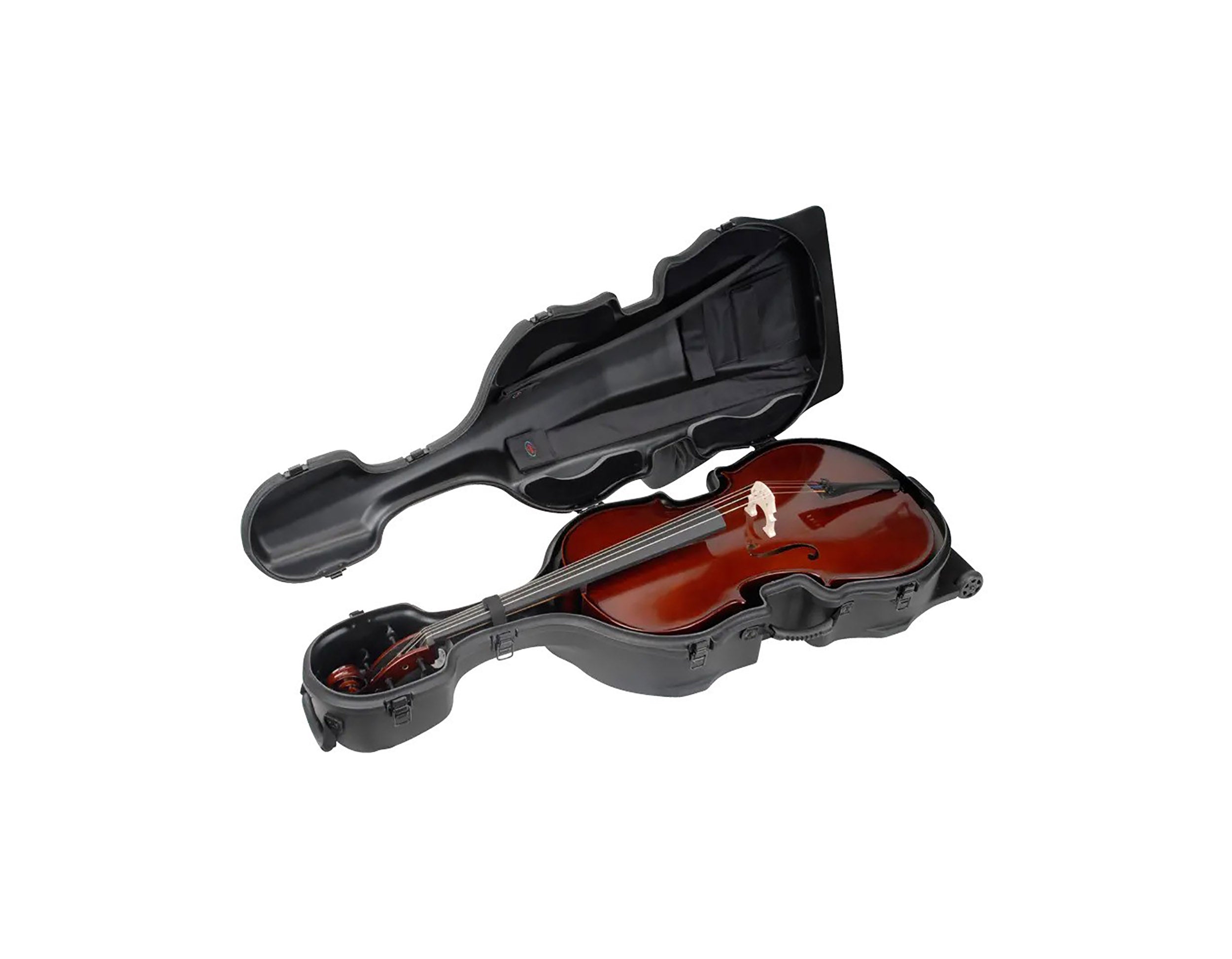 SKB Cases 1SKB-544, 4/4 Cello Shell Case - Black