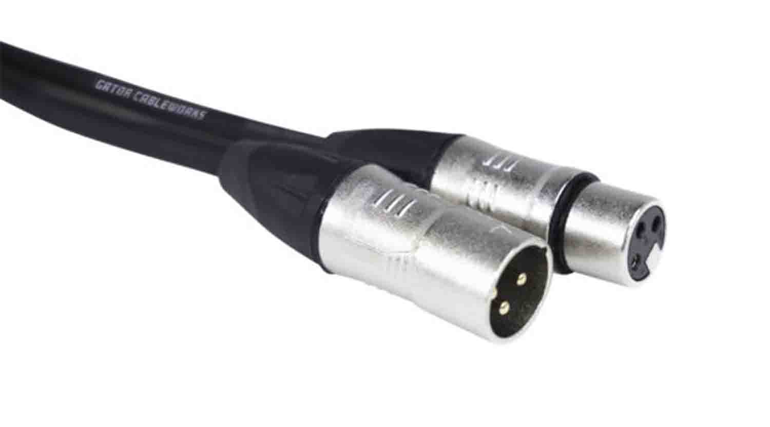 Gator Cableworks GCWB-XLR Backline Series XLR Microphone Cable - Hollywood DJ