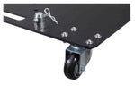 ProX XT-BP2430WBLK 24 x 30 inch Rolling Base Plate for Rapid Grid Modular Truss System with Locking Casters - Black by ProX Cases