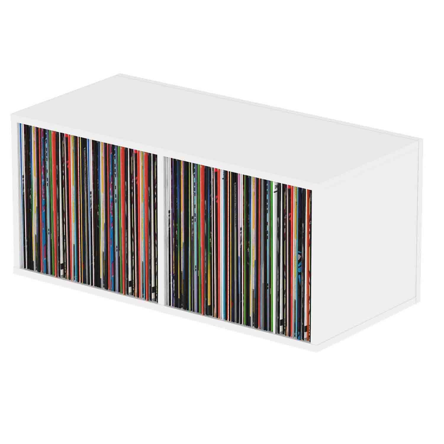 Glorious Record Box for 230 12-Inch Records - White by Glorious
