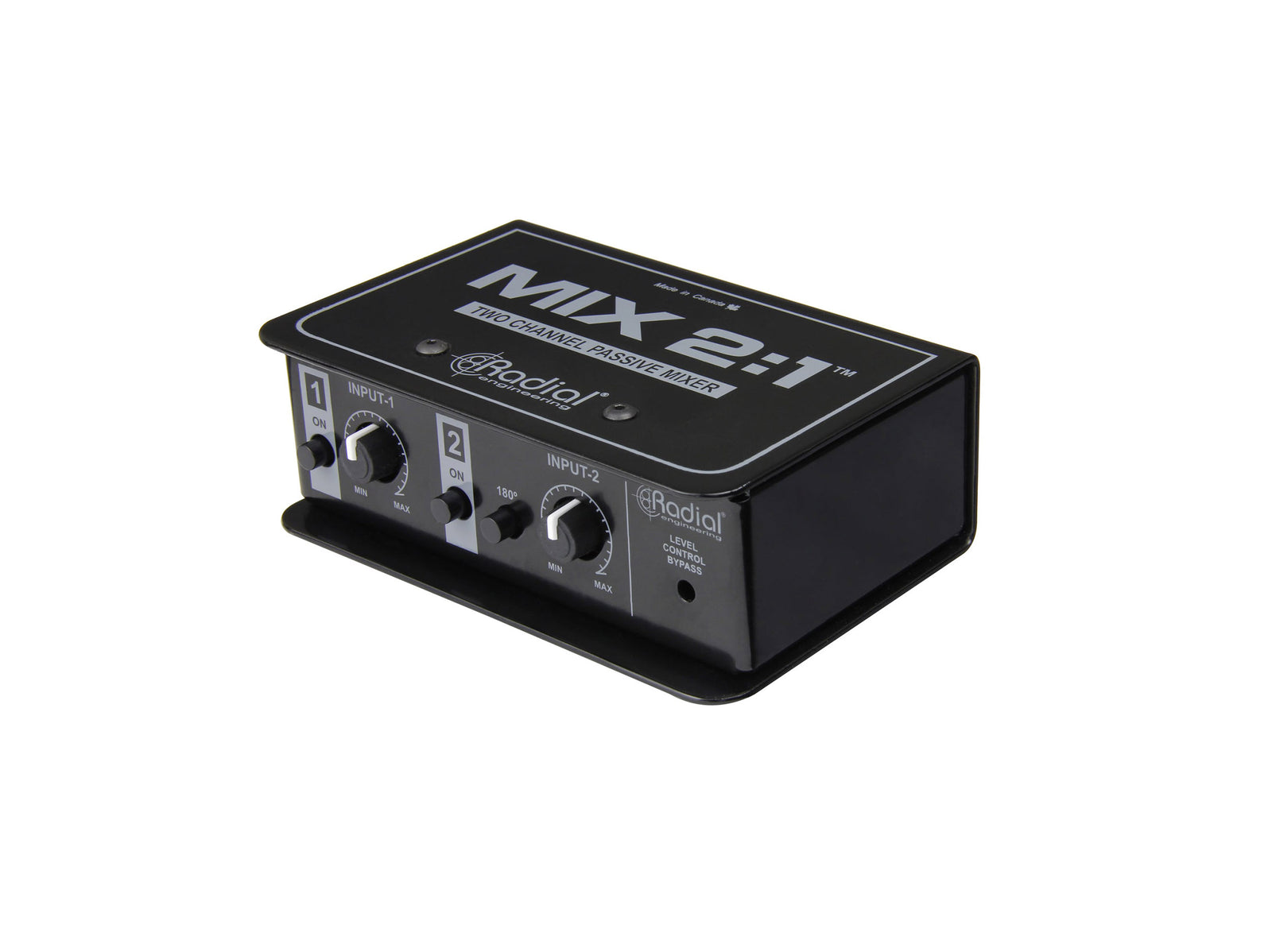 Radial Engineering MIX 2:1, Two-Channel Audio Combiner and Mixer by Radial Engineering