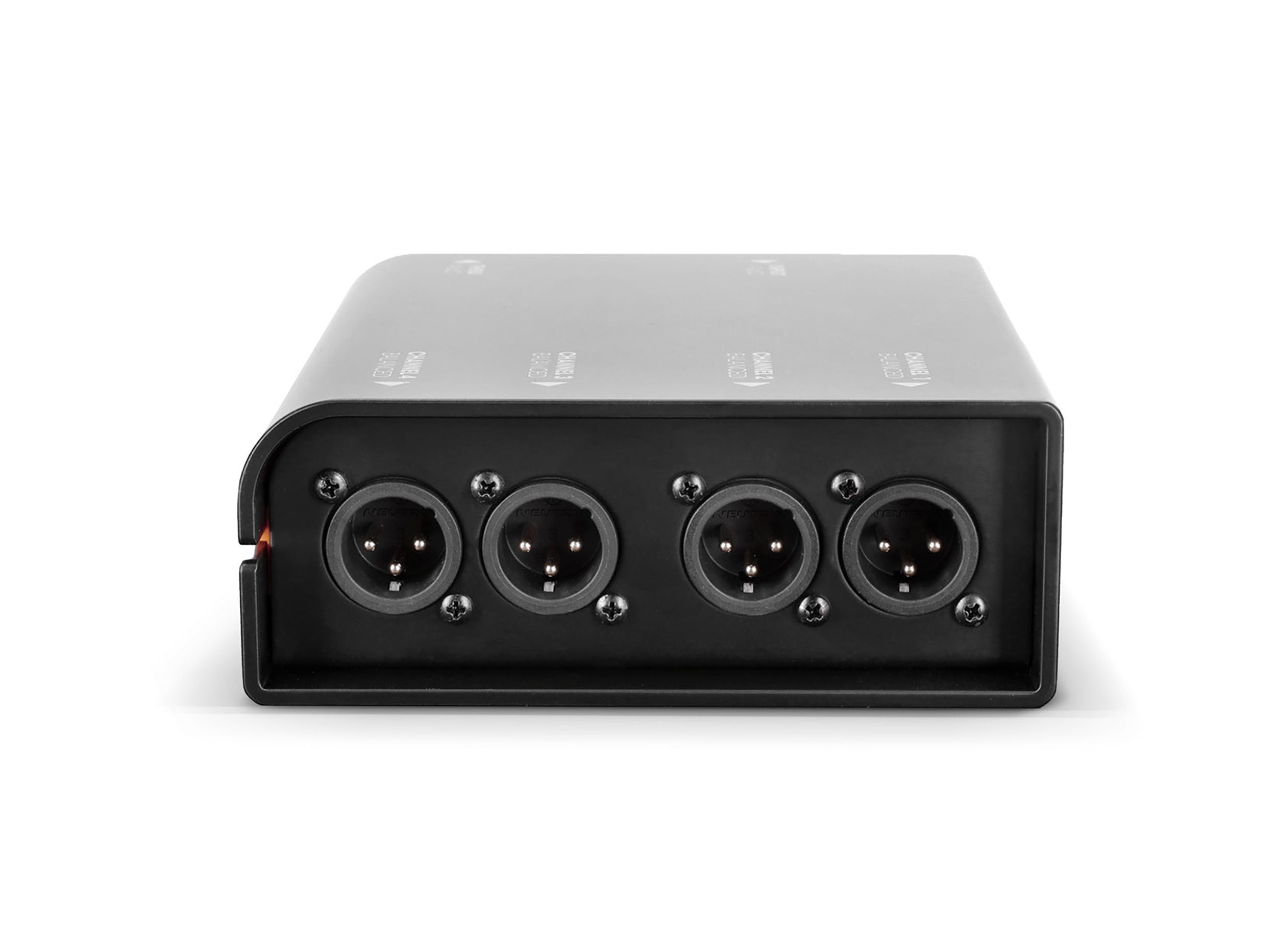 Palmer AoC Box XLRM Audio over Cat Box from etherCON to 4 x XLR Male by Palmer