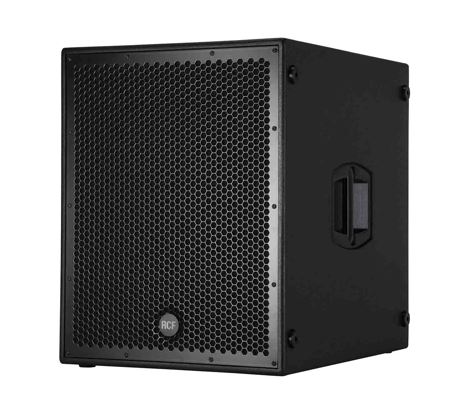RCF SUB-8004AS Professional Series 2500W 18-Inch Active Subwoofer - Black by RCF