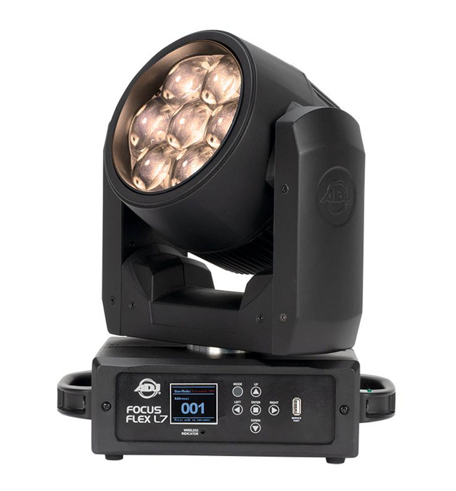ADJ Focus Flex L7, RGBW LED Moving Head with Pixel Effects by ADJ