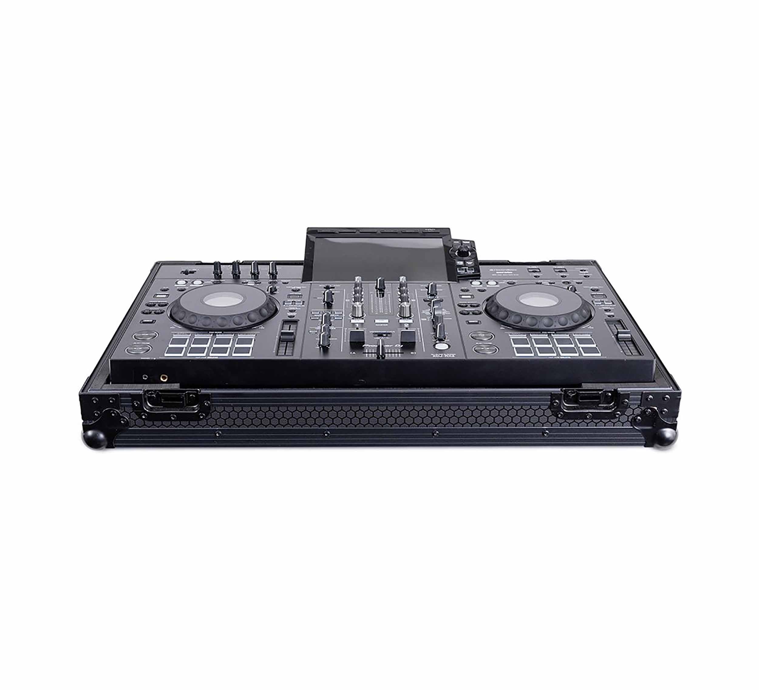 Headliner HL10019, Low Profile Flight Case with Wheels for Pioneer DJ XDJ-RX3 - Pitch Black