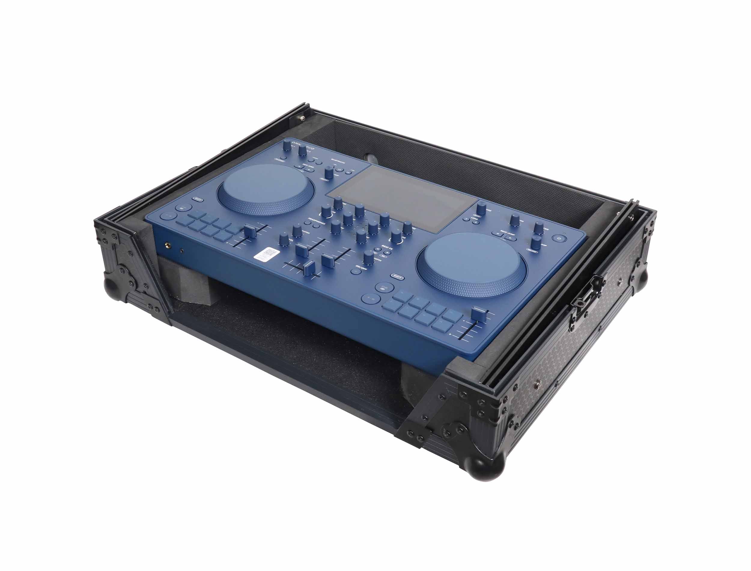 ProX XS-OMNISDUO LTBL LED, ATA Flight Case for Pioneer Alpha Theta OMNIS-DUO DJ Controller - Black