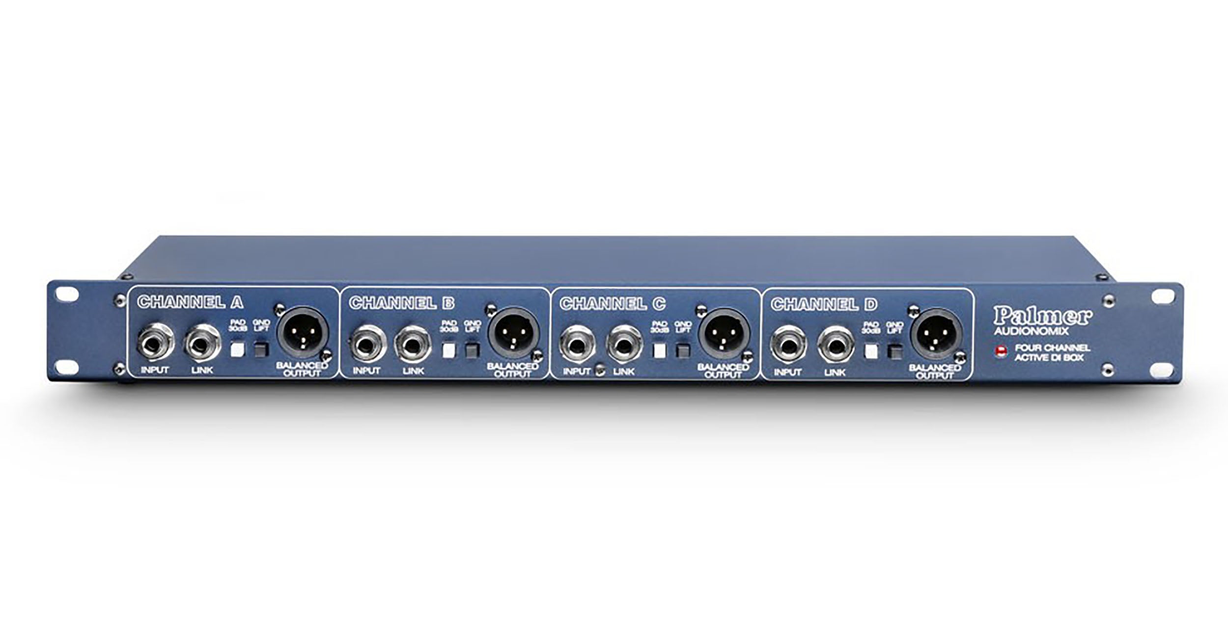 Palmer PAN 03 19" DI Box 4-Channel Active by Palmer