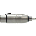 Hosa GXR-134 Adaptor, XLR3F to RCA by Hosa