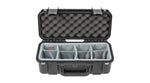 SKB Cases 3i-1706-6DT, iSeries Waterproof Utility Case with Think Tank Design Photo Dividers - Black by SKB Cases