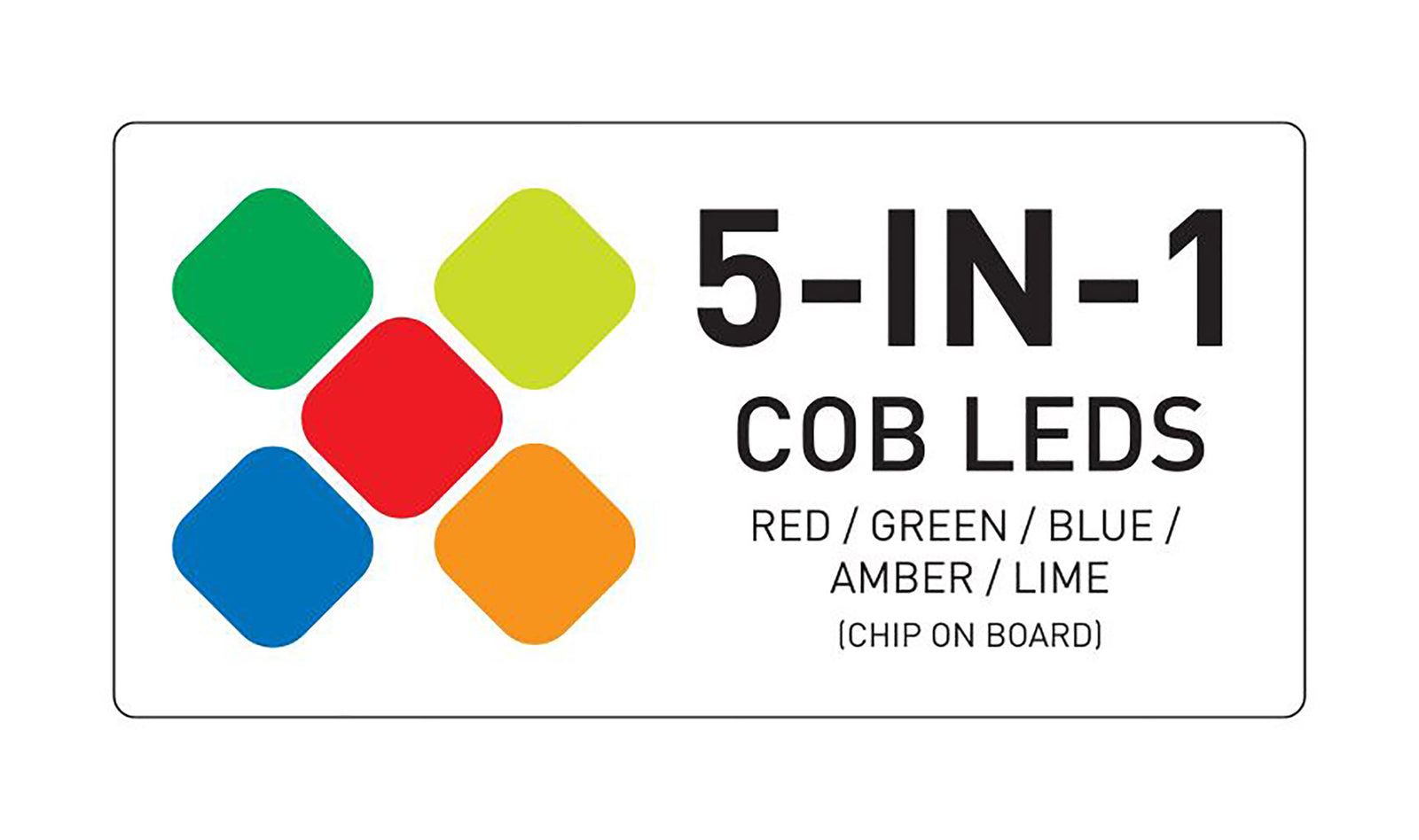 ADJ COB Cannon LP200, Color Mixing Wash Lighting Fixture - 200 Watt by ADJ